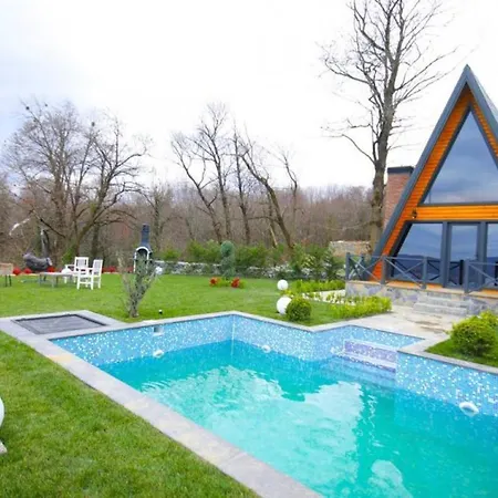 Marvelous Bungalow With Jacuzzi And Private Pool Surrounded By Nature In Sapanca Apartment Sakarya (Marmara)